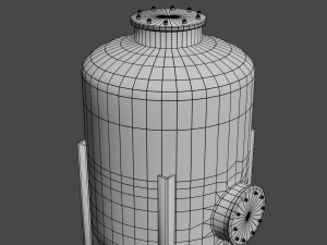 oil tank 3D Model