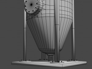 oil tank Modelo 3D