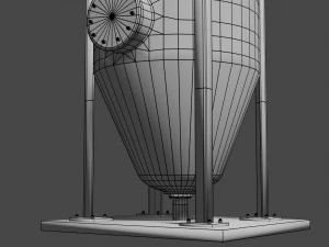 oil tank 3D Model