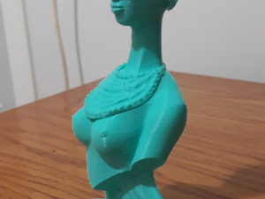afro woman statue 3D 프린트 모델