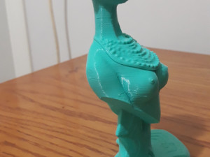 afro woman statue 3D 프린트 모델