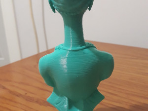 afro woman statue 3D 프린트 모델