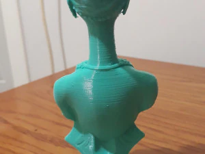 afro woman statue 3D Print Model