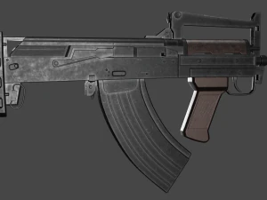 OTs-14 Groza Modello 3D