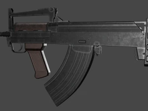 OTs-14 Groza 3D Model