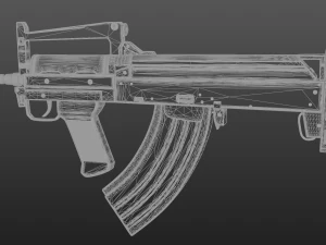 OTs-14 Groza 3D Model
