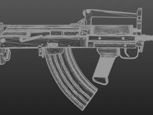 OTs-14 Groza 3D Model