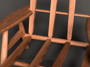 cigar chair 3D Model