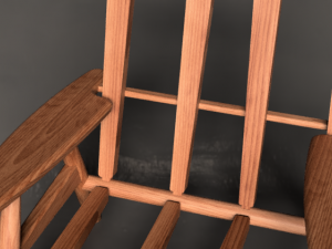 cigar chair 3Dモデル