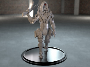robot soldier reaper - call of duty model 3d 3Dモデル