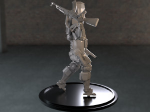 robot soldier reaper - call of duty model 3d Modelo 3D