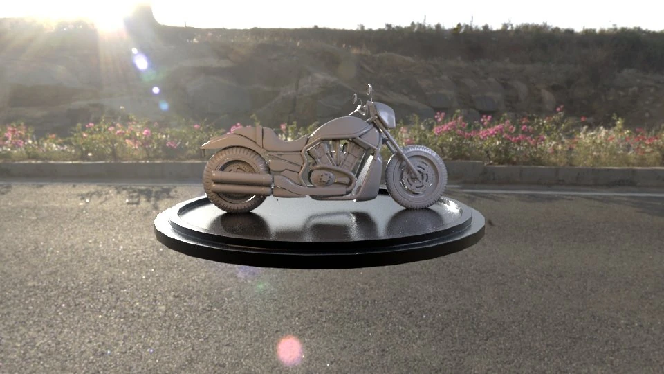 motorcycle model 3d 3D Model .c4d .max .obj .3ds .fbx .stl .blend 