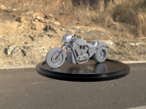 motorcycle model 3d Model 3D