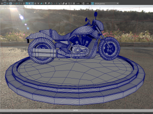 motorcycle model 3d Model 3D