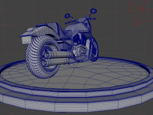 motorcycle model 3d Model 3D