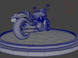 motorcycle model 3d 3D Model