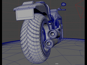 motorcycle model 3d Model 3D