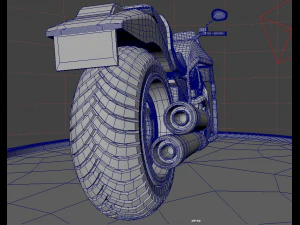 motorcycle model 3d 3D Model