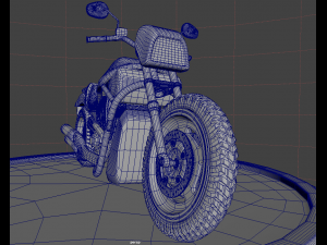 motorcycle model 3d Model 3D