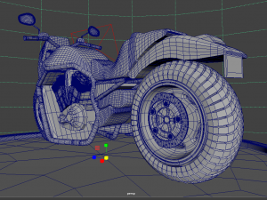 motorcycle model 3d Model 3D