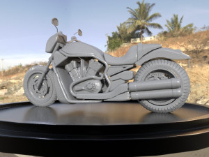 motorcycle model 3d Model 3D