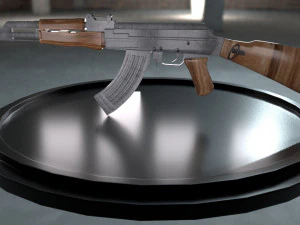 ak-47 modello 3d Modello 3D