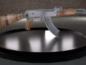 ak-47 model 3d Modelo 3D