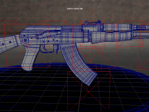 ak-47 model 3d Modelo 3D