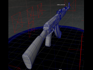 ak-47 model 3d Modelo 3D