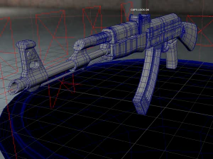 ak-47-model 3d 3D Model