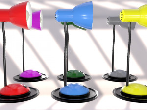 lamp model 3d 3D 모델
