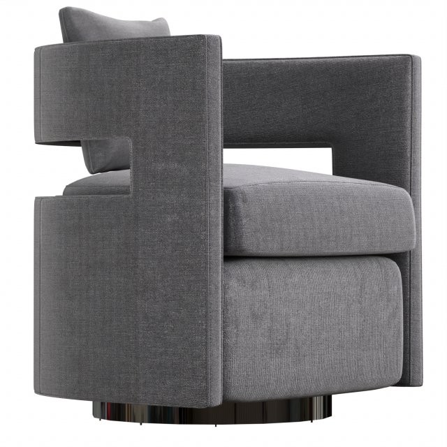 armchair Model 3D .c4d .max .obj .3ds .fbx .stl .blend 