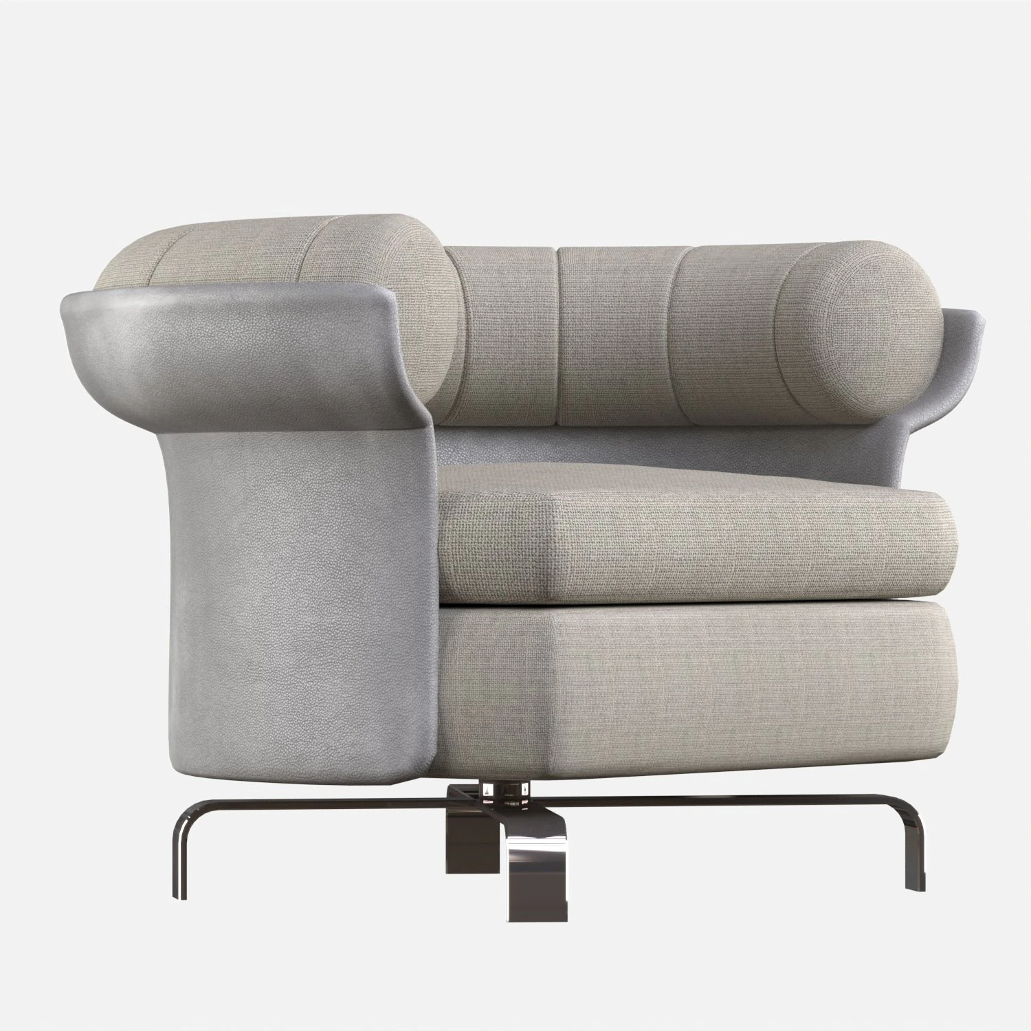 armchair 3D Model .c4d .max .obj .3ds .fbx .stl .blend 