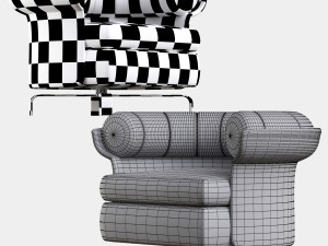 armchair 3Dモデル