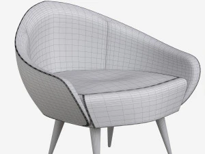 poltrona Modello 3D