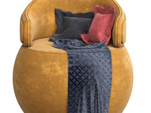 pouf Modello 3D