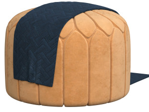 pouf Modelo 3D