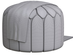 pouf 3D Модель