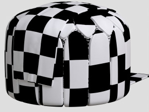 pouf 3D Модель