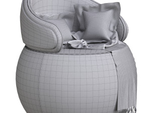 pouf Modèle 3D