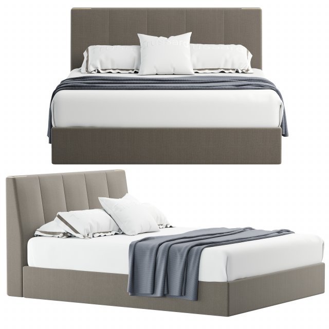 Marris bed Model 3D .c4d .max .obj .3ds .fbx .stl .blend 
