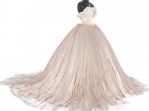 Wedding dress Modelo 3D