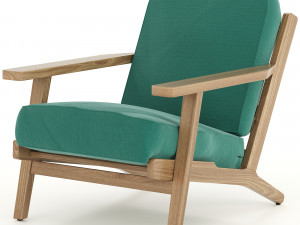 Altynay wide armchairAltynay wide armchair 3Dモデル
