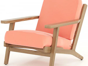 Altynay wide armchairAltynay wide armchair 3D Model