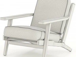Altynay wide armchairAltynay wide armchair 3D Model