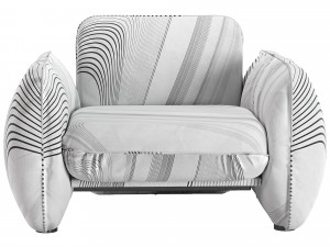 Baxter armchair Modèle 3D
