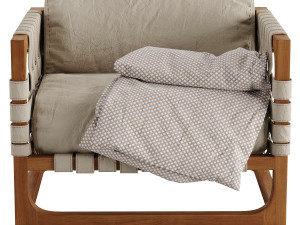 Bungalow Armchair Modelo 3D