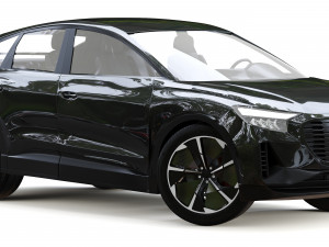 Audi Q4Sportbacketron 3D 모델