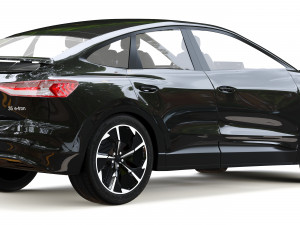 Audi Q4Sportbacketron 3D 모델