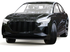 Audi Q4Sportbacketron 3D Model